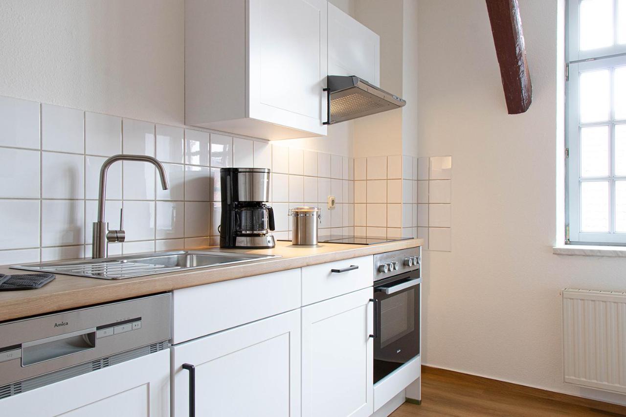 Ferienwohnungen Bunter Hof Quedlinburg Ngoại thất bức ảnh