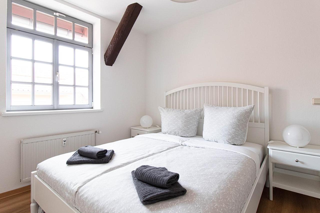 Ferienwohnungen Bunter Hof Quedlinburg Ngoại thất bức ảnh
