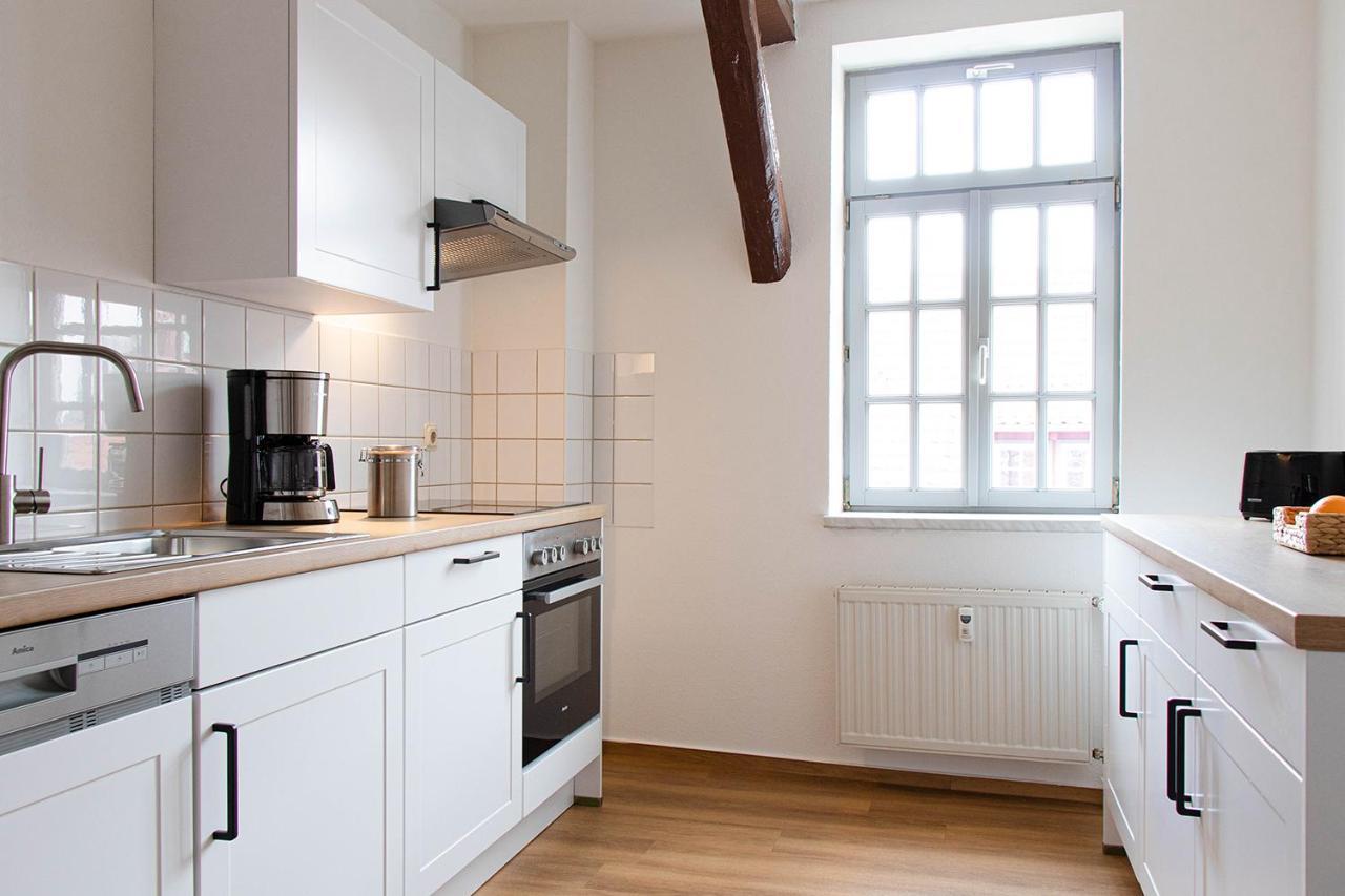 Ferienwohnungen Bunter Hof Quedlinburg Ngoại thất bức ảnh