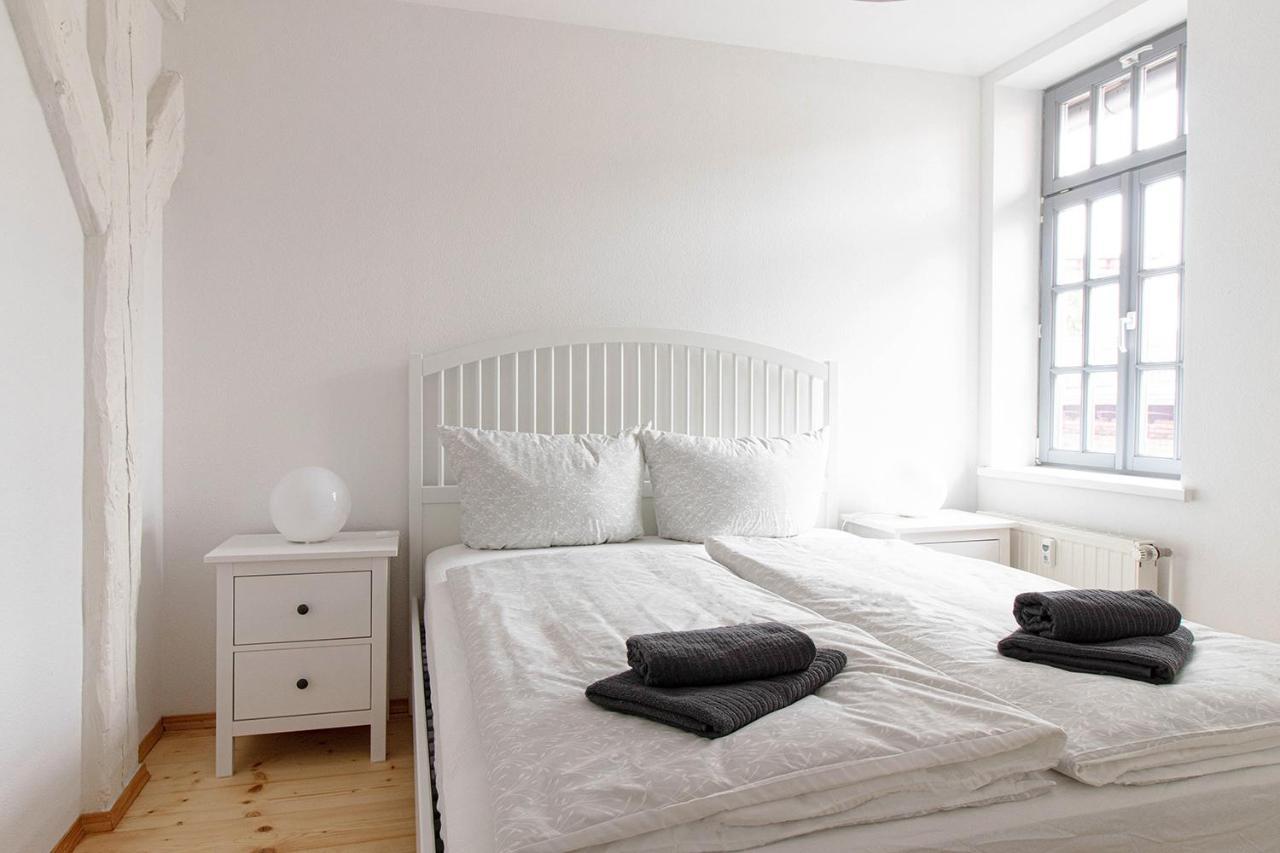 Ferienwohnungen Bunter Hof Quedlinburg Ngoại thất bức ảnh