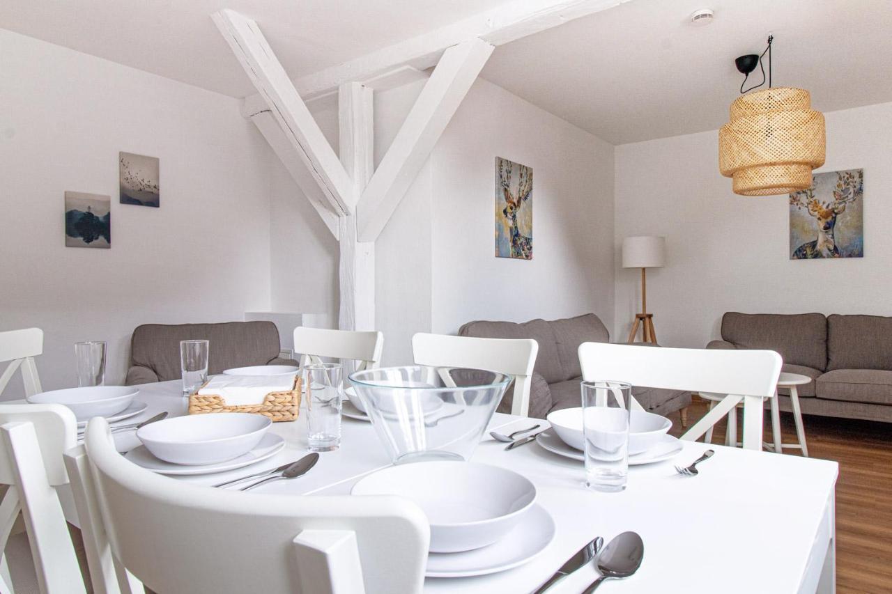 Ferienwohnungen Bunter Hof Quedlinburg Ngoại thất bức ảnh