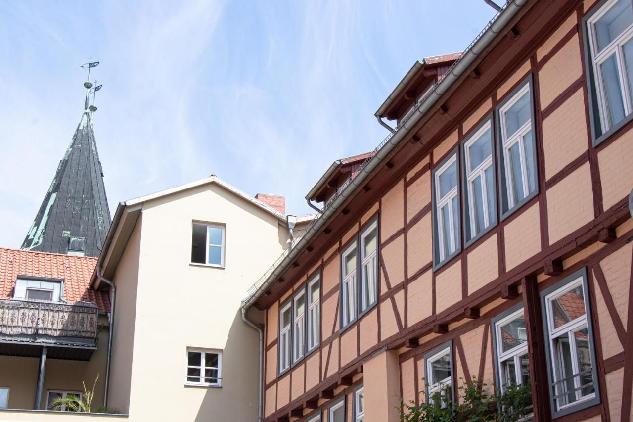 Ferienwohnungen Bunter Hof Quedlinburg Ngoại thất bức ảnh