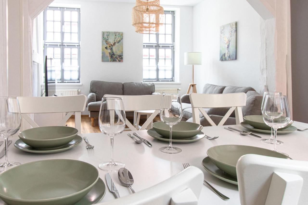 Ferienwohnungen Bunter Hof Quedlinburg Ngoại thất bức ảnh